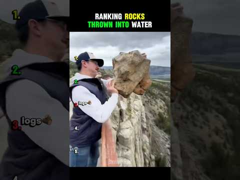 Ranking Rocks Thrown Into Water 😭💀