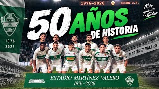 Los jugadores del Elche se visten con camisetas históricas por los 50 años del Martínez Valero