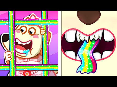 Princess Lucy Locked In Candy Prison! Wolfoo Learns Healthy Habits for Kids 🤩 Wolfoo Kids Cartoon