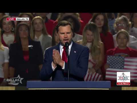 FULL SPEECH: VP Vance Honors Charlie Kirk & Stresses Importance of Winning Midterms - 09/10/26 Episode cover