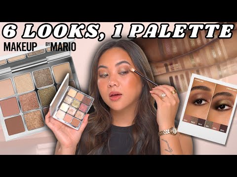 NEW Makeup by Mario Ethereal Eyes: Nature palette. Is it better than the OG? Swatches/demo