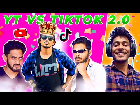 @Thugesh VS ADNAAN 07 || YOUTUBE VS TIKTOK 2.0