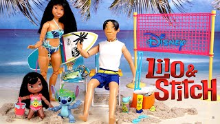 Lilo & Stitch Muñecas Juegan en La Playa