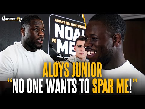 “no one wants to spar me! ” | aloys junior’s power causes shortage in sparring partners 👀