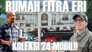 RUMAH FITRA ERI TOTAL 24 MOBIL MEWAH!! KOLEKSI NYA BIKIN NGILER #grebekrumah