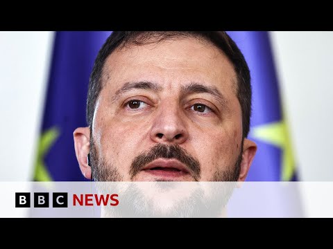 Zelensky presents 'victory plan' to Ukrainian parliament | BBC News