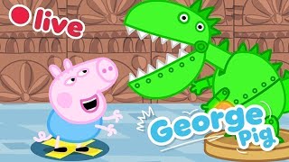 🔴 LIVE! George Pig 24/7 🐷 BRAND NEW EPISODES 🐷 Family Kids Cartoons