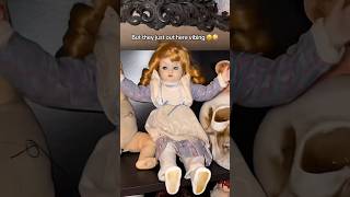 I Caught my HAUNTED DOLL doing this at NIGHT… 😳🫣 #haunteddoll #haunted