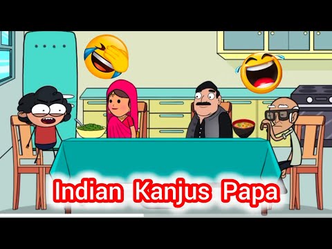 Indian Kanjus Papa 🤣 (46)  #comedy  #funny  #hindistories