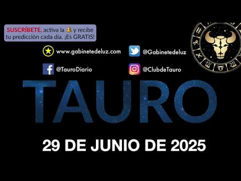Horóscopo Diario - Tauro - 28 de Junio de 2025.