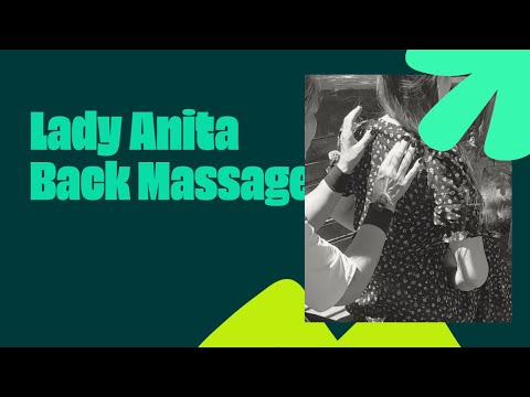 Back Massage and Hair Touches ASMR in the Park by Lady Anita! 🌳💆‍♀️✨
