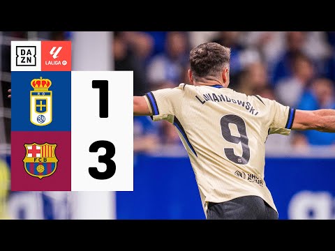 Real Oviedo vs FC Barcelona (1-3) | Resumen y goles | Highlights LALIGA EA SPORTS