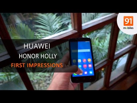 (ENGLISH) Huawei Honor Holly: First Look - Hands on - Price