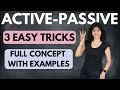 Passive Voice Transformations and Rules