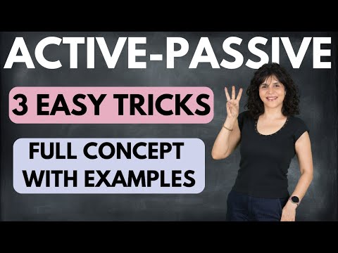 Active and Passive Voice Tricks/Rules | Active Voice and Passive Voice in English Grammar | ChetChat