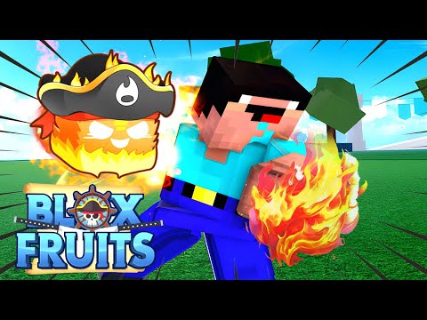 ¡FRUTA FUEGO! ¡UN NOOB EN BLOX FRUITS! (PARTE #4)