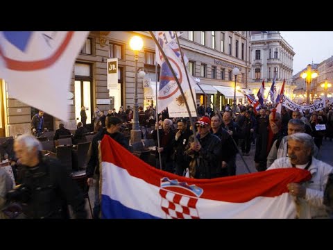 Κροατία: Μαζική κινητοποίηση κατά της κυβέρνησης