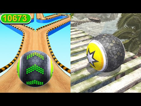 Going Balls Funny Fails, All Levels 10673 Vs Rollance Adventure Balls Android, iOS Gameplay