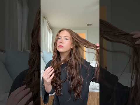 debunking the curling iron on my front pieces allegations #irishcurls #wavyhair