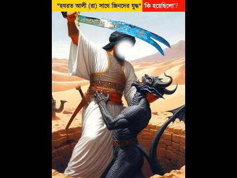 হযরত আলীর সাথে জিনদের যুদ্ধ 😳 #youtubeshorts #ytshorts #islam #islamicstory #shortsfeed #shorts
