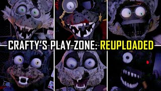 Crafty's Play Zone: Reuploaded - All Jumpscares & Extras Mode