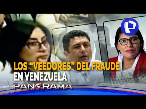 ¡Exclusivo! Los “veedores del fraude”: El viaje de congresistas peruanos para defender la dictadura