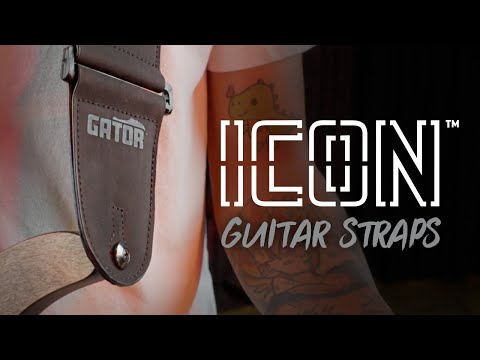 Gator ICON Guitar Straps