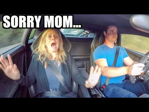 MOM REACTS TO 800HP SUPERCHARGED LAMBORGHINI!