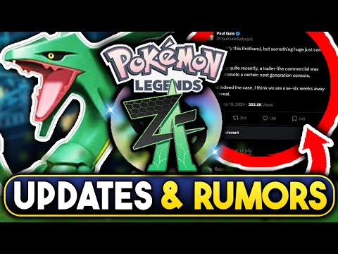 POKEMON NEWS! NEW LEGENDS Z-A TRAILER HINTS! NEW SWITCH 2 UPDATES, RUMORS & MORE!