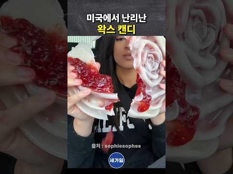 미국에서 난리난 <strong>왁스</strong> 캔디