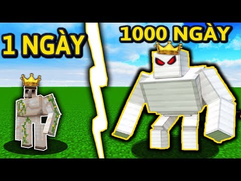 MINECRAFT SỰ TIẾN HÓA CỦA VUA IRON GOLEM KHỒNG LỒ CÓ THỂ TẠO RA ĐỘI QUÂN NGƯỜI SẮT CỰC MẠNH