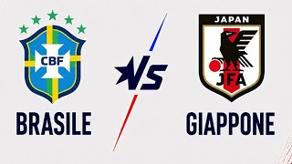 LIVE BRASILE - GIAPPONE | FIFA WORLD CUP 2026 |