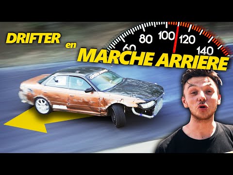 J'arrive à 110 km/h en MARCHE ARRIERE.