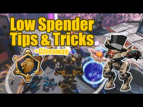 Spending Guide Tips & Tricks for Champion League + Giveaway || WarRobots