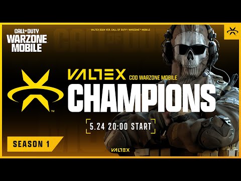 【VALTEX S1 :WZモバイル】CHAMPIONS!! 実況:・けーしん・解説:ヒゲさん 【Call of Duty®: Warzone™ Mobile】