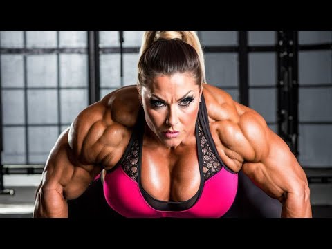 Female Bodybuilder Carol Saraiva Gym Workout Motivation Athlete,