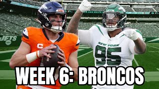 Week 6 Preview: Jets vs Broncos
