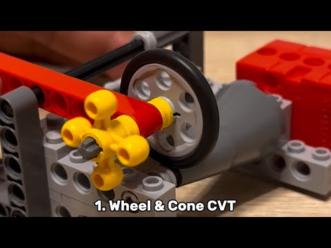 All Possible Ways to Build a LEGO CVT