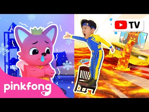 The Floor is Lava Compilation | 🆘 Super Solver Sammy | Non-Stop Watching | Pinkfong Official