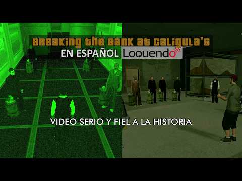 GTA San Andreas - Misión 89 con Audio en ESPAÑOL | Rompiendo el banco en Calígula