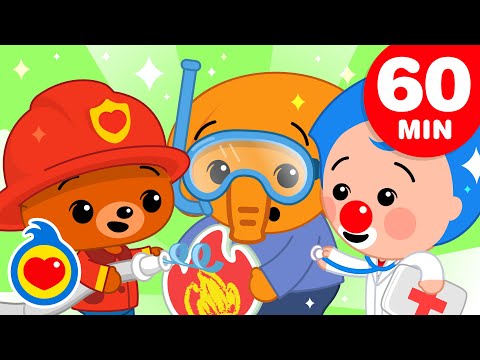 Toys, Cars & Play Pretend | Kids Songs 🚘🚔 Toddler Playtime | Plim Plim - The Kindness Hero