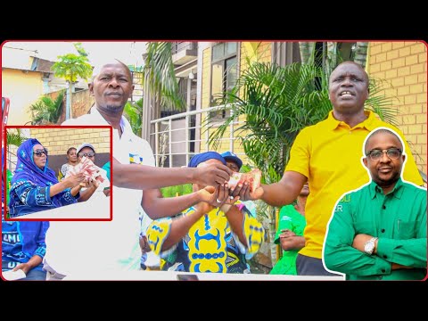 VYAMA VYA SIASA UBUNGO VYAOMBA CCM IMLETE TENA MTEMVU JIMBO LA KIBAMBA WAKIWA NA WANANCHI...