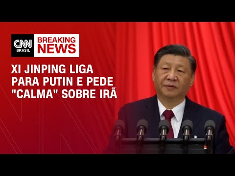 ​Israel x Irã: Xi Jinping liga para Putin e pede “calma” sobre Irã | BASTIDORES CNN