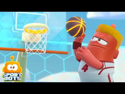 🏀🤖 스포츠봇 대소동! 실수 연발, 웃음 폭발! 😂 Kids TV Korea