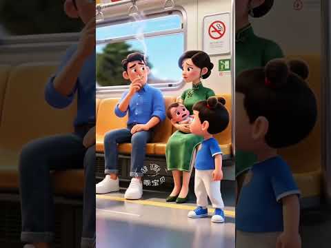 चिंटू ने ट्रेन में सिगरेट पीने से रोका । #hindikidsshort #funnykidsshort