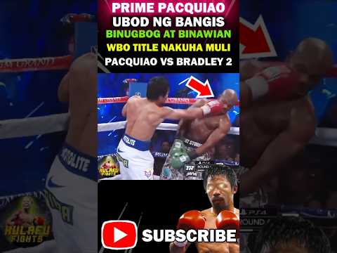 PRIME PACQUIAO BINUGBOG NAG-HIGANTI SA AMERIKANONG TUMALO SAKANYA! pinoy boxing latest fight 2025
