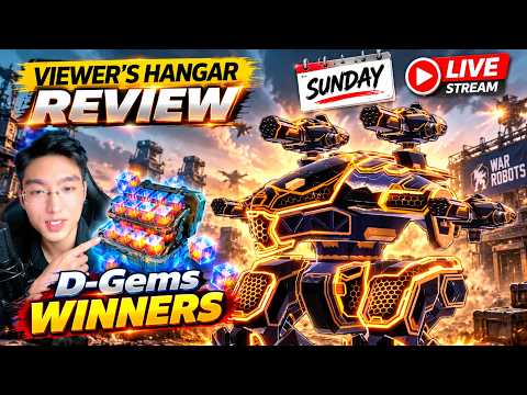 🔥04/10: D-Gems Winners, Review Xưởng Viewer & Cùng Chiến | War Robots