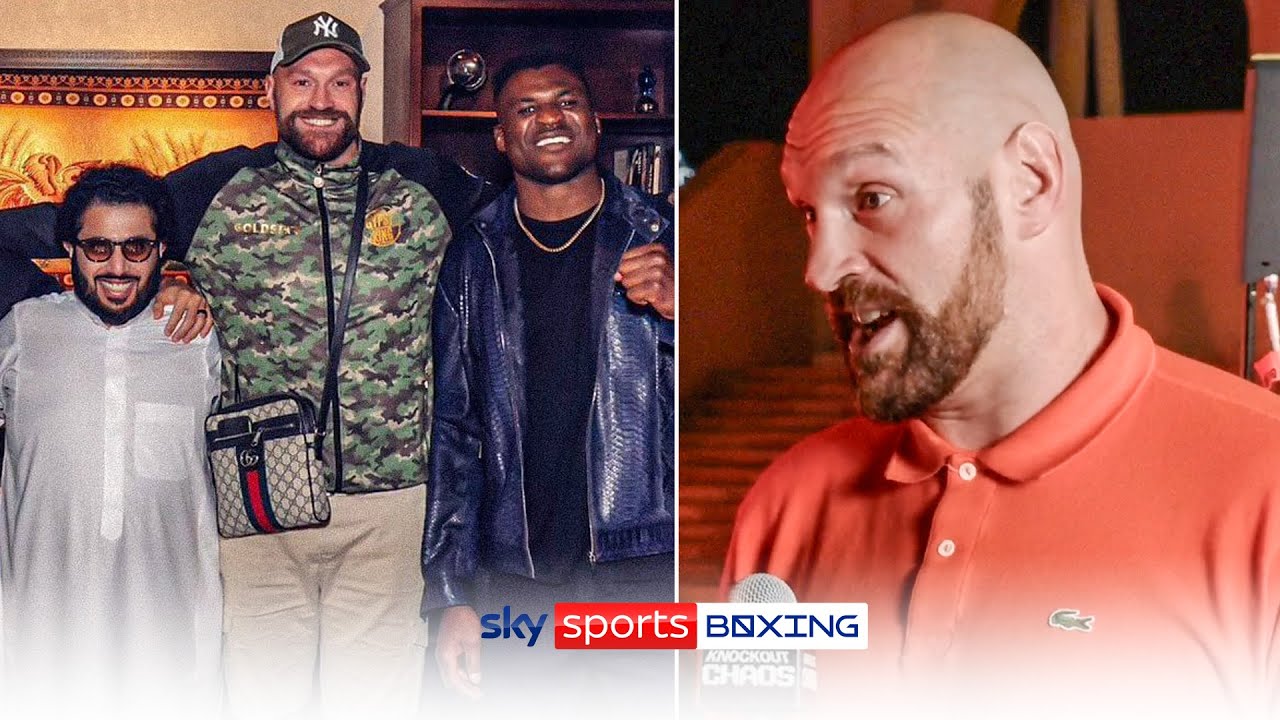 “I had to tell him OFF! He should be thanking me” 😡 | Tyson Fury on Ngannou exchange