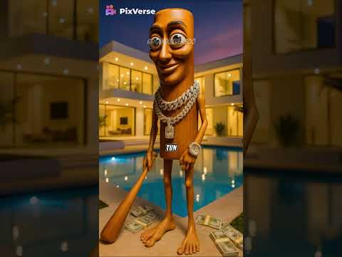 Ballerina Engaña a Tung Tung Sahur y el Karma Actua 😢 #brainrot #pixverse #pixverseai #memes