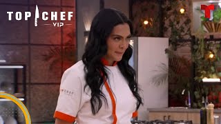 Los jueces le piden a Valeria volver a cocinar su platillo | Top Chef VIP 4